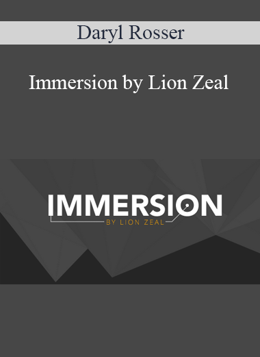 Daryl Rosser - Immersion by Lion Zeal