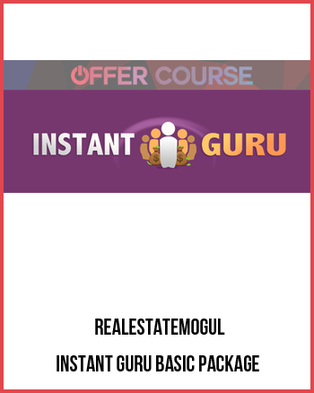 RealEstateMogul – Instant Guru Basic Package