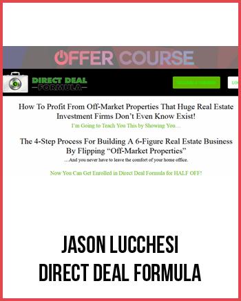 Jason Lucchesi – Direct Deal Formula