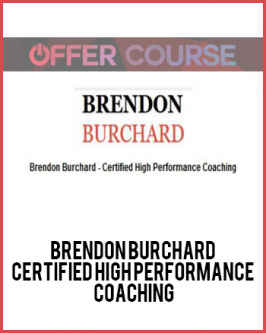 Brendon Burchard – Certified High Performance Coaching