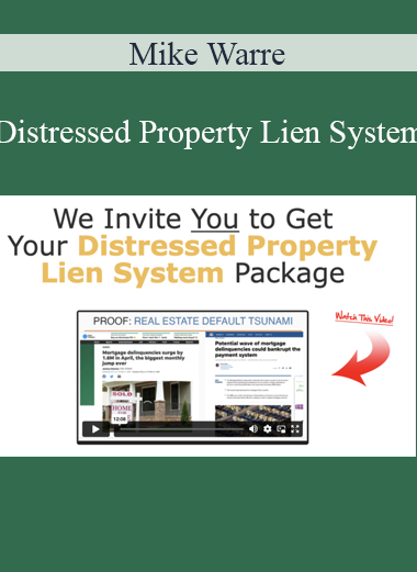 Mike Warren - Distressed Property Lien System