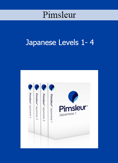 Pimsleur - Japanese Levels 1- 4